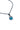 Paua Black Metal Single Twist Cord Necklace