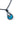 Paua Black Metal Single Twist Cord Necklace