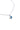 Paua Moon Star Pendant Chain Necklace